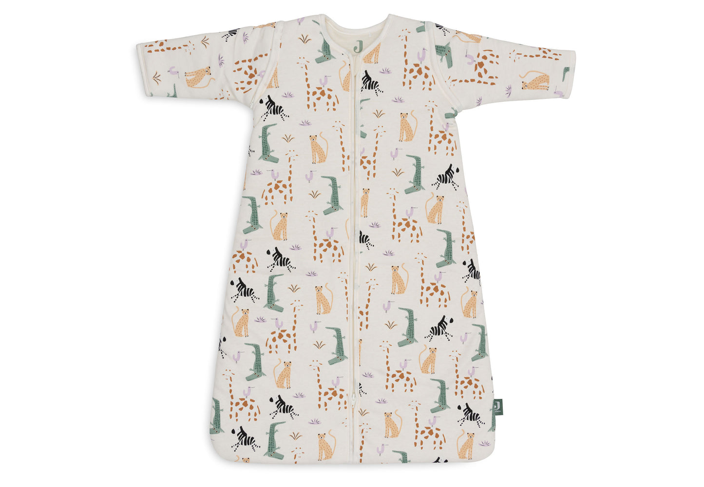 Jollein slaapzak met afritsbare mouw 90cm - Jungle Jambo