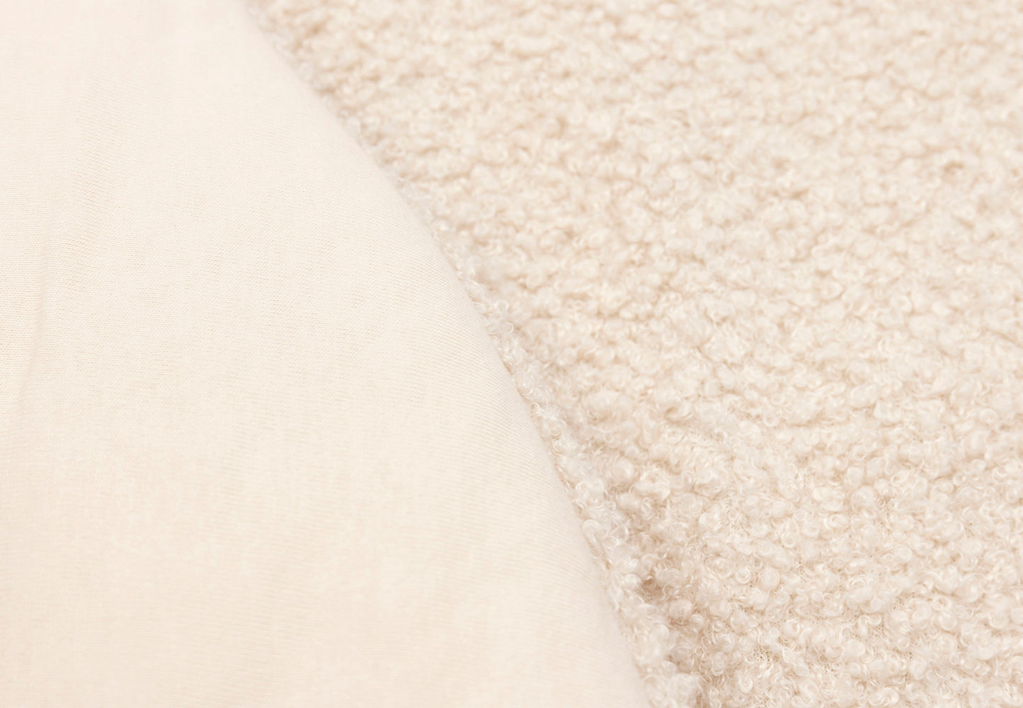 Jollein ronde boxkleed 95cm - Boucle Naturel