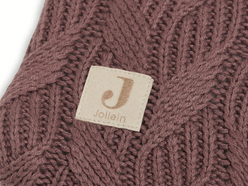 Jollein aankleedkussenhoes 75x85cm - Spring Knit Chestnut