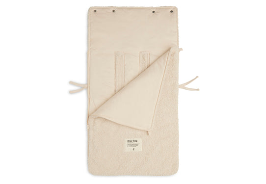 Jollein voetenzak groep 0+ 3/5 punts - Boucle Biscuit/Naturel