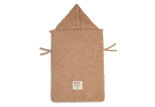 Jollein voetenzak groep 0+ 3/5 punts - Boucle Biscuit/Naturel