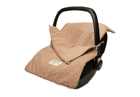 Jollein voetenzak groep 0+ 3/5 punts - Boucle Biscuit/Naturel