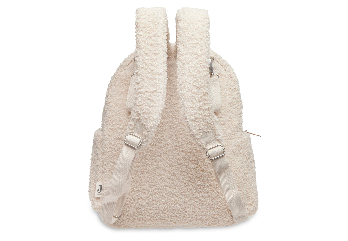 Jollein diaper bag backpack boucle - Biscuit
