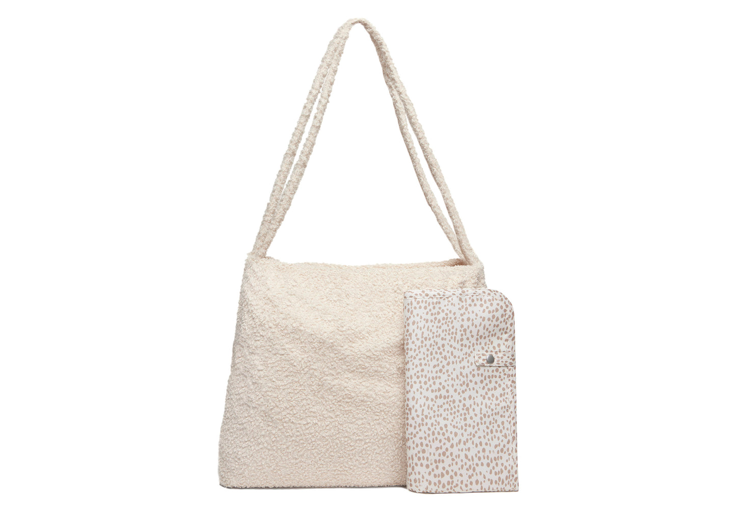 Jollein diaper bag shopper boucle - Biscuit
