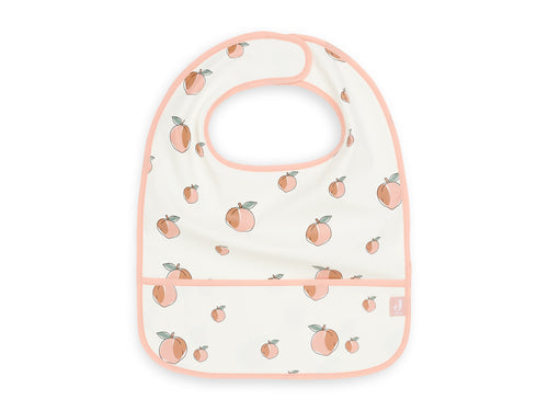 Jollein waterproof slabber - Pear/Peach 2 ST