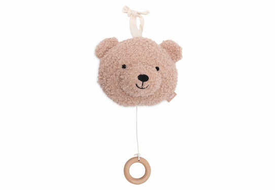 Jollein music pendant - Teddy Bear Biscuit/Natural