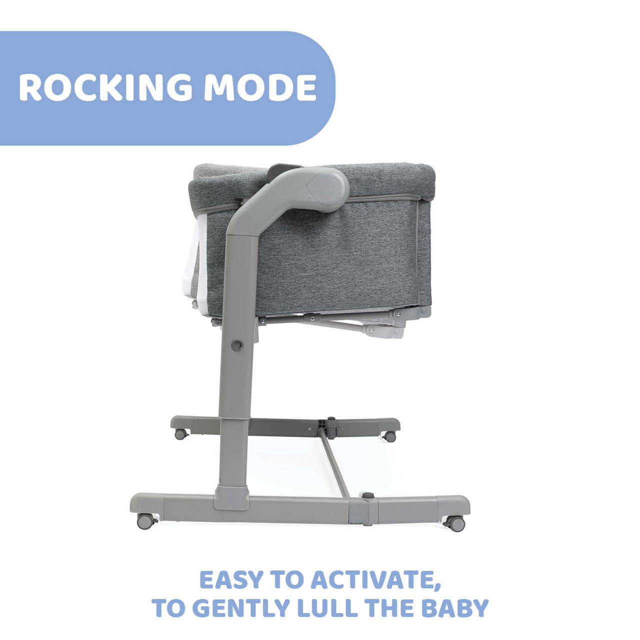 Chicco Next2Me magic evo co-sleeper bassinet - Dark Grey