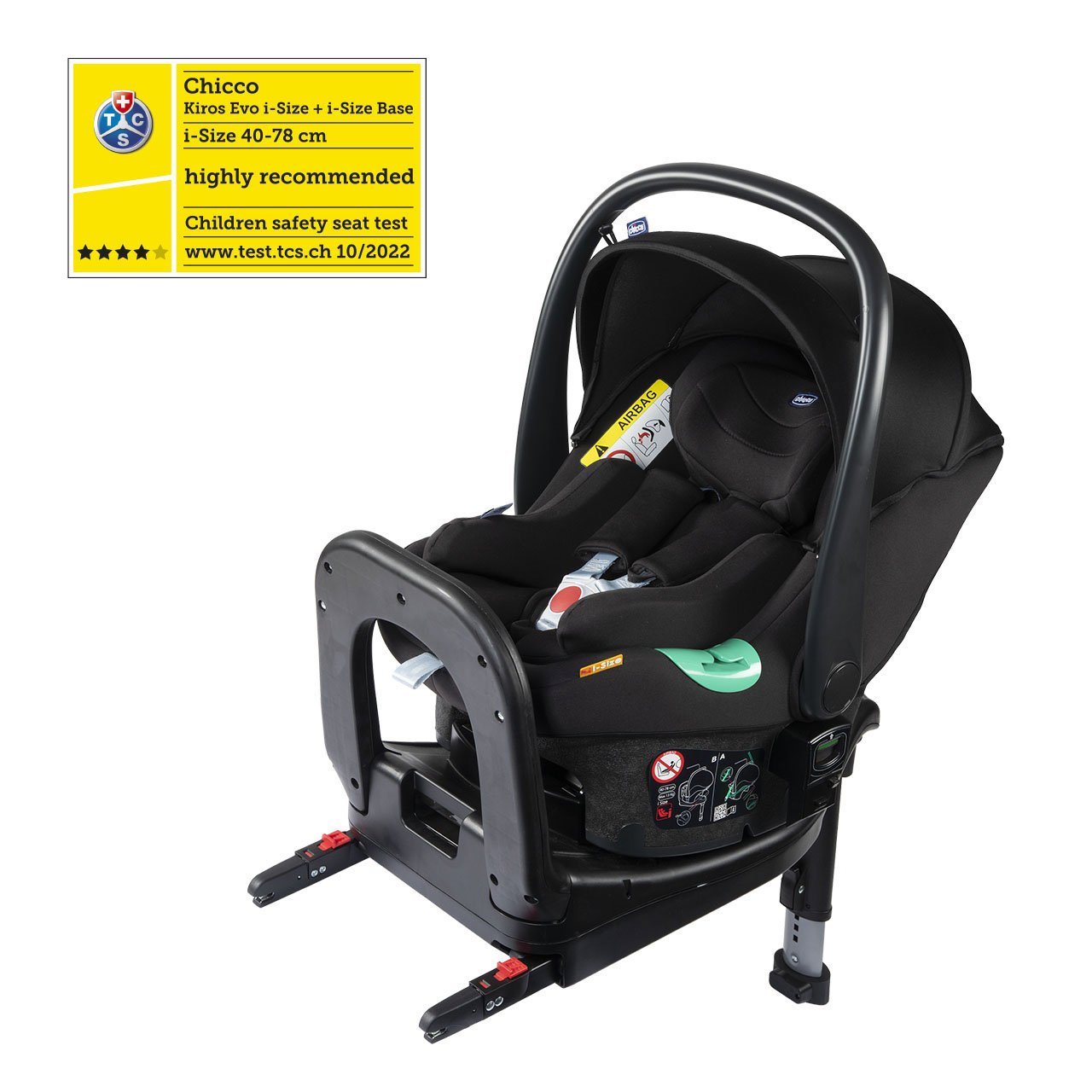 Chicco kiros evo car seat i-Size with base