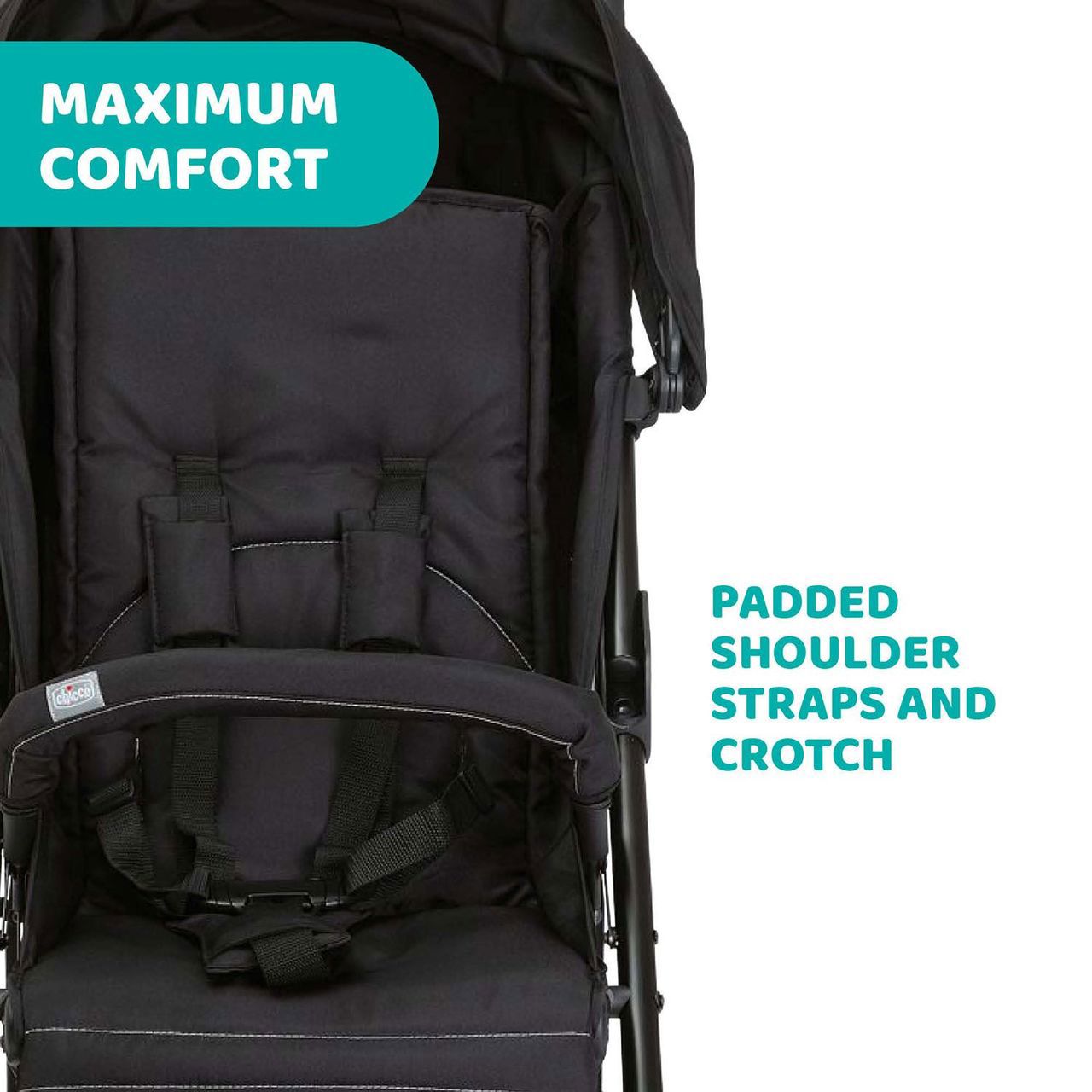 Chicco lite way 4 complete buggy - Jet Black