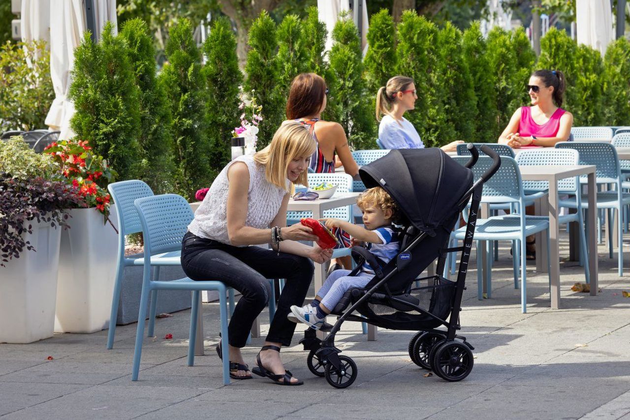 Chicco lite way 4 complete buggy - Jet Black