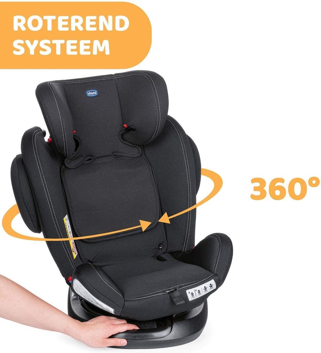 Chicco unico plus autostoel - Black