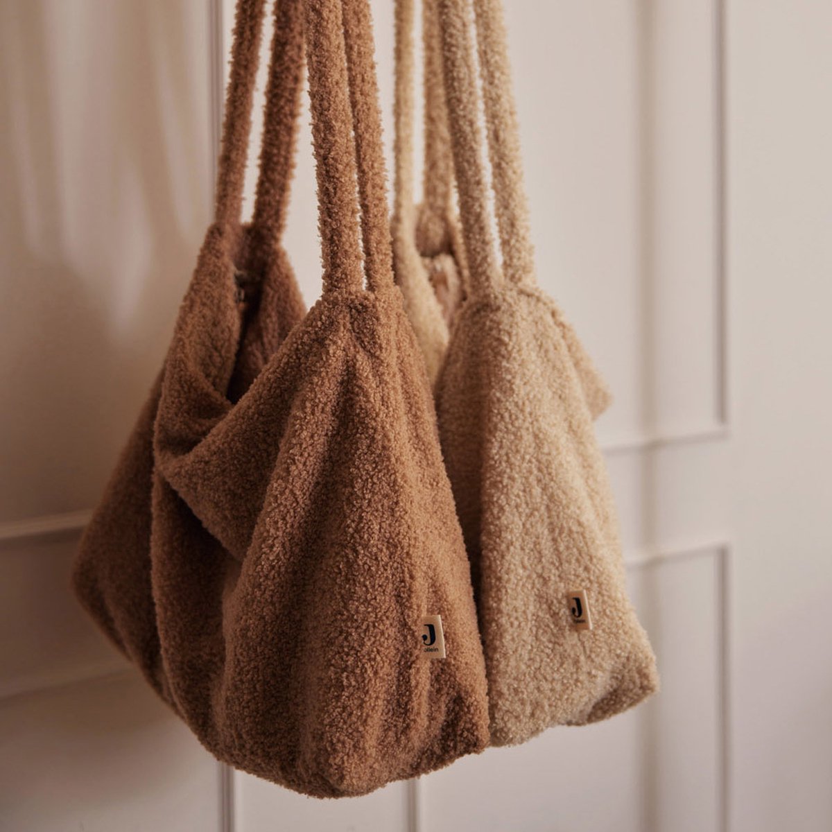 Jollein diaper bag shopper boucle - Biscuit