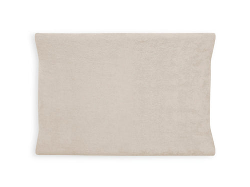 Jollein aankleedkussenhoes badstof 50x70cm - Ivory/Ash Green/Nougat