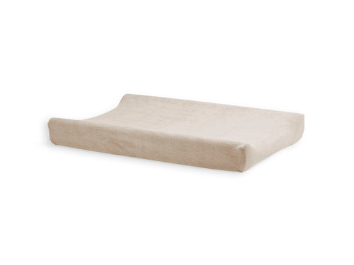 Jollein aankleedkussenhoes badstof 50x70cm - Ivory/Ash Green/Nougat