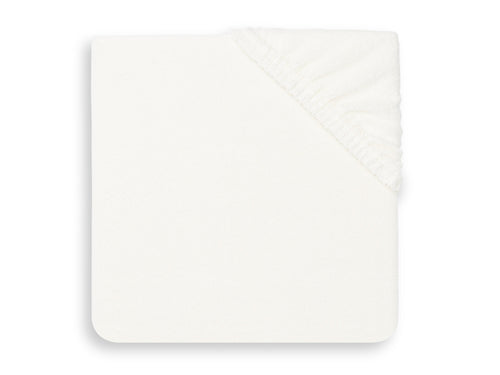 Jollein aankleedkussenhoes badstof 50x70cm - Ivory/Ash Green/Nougat