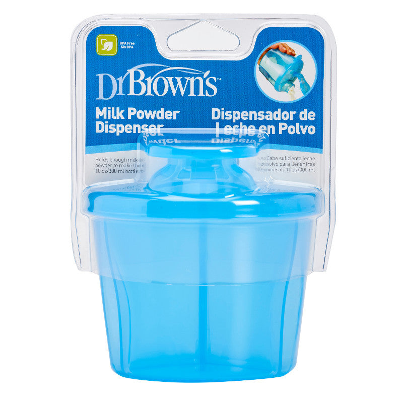 Dr. Brown's milk powder dispenser - Pink/Blue