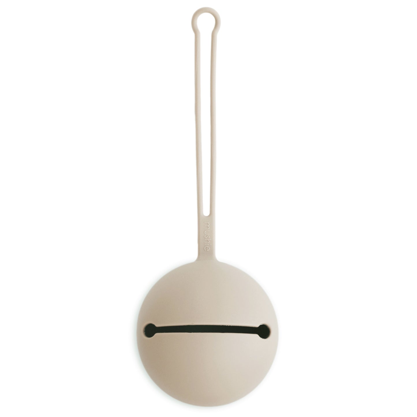 Mushie Pacifier Holder - Dried Thyme/Natural/Shifting Sand/Blush
