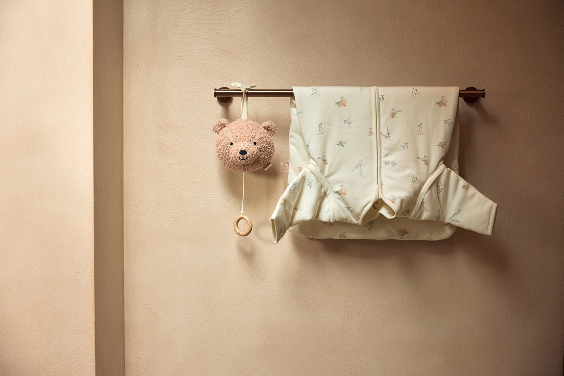 Jollein music pendant - Teddy Bear Biscuit/Natural