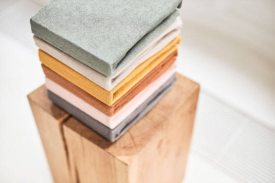 Jollein aankleedkussenhoes badstof 50x70cm - Ivory/Ash Green/Nougat