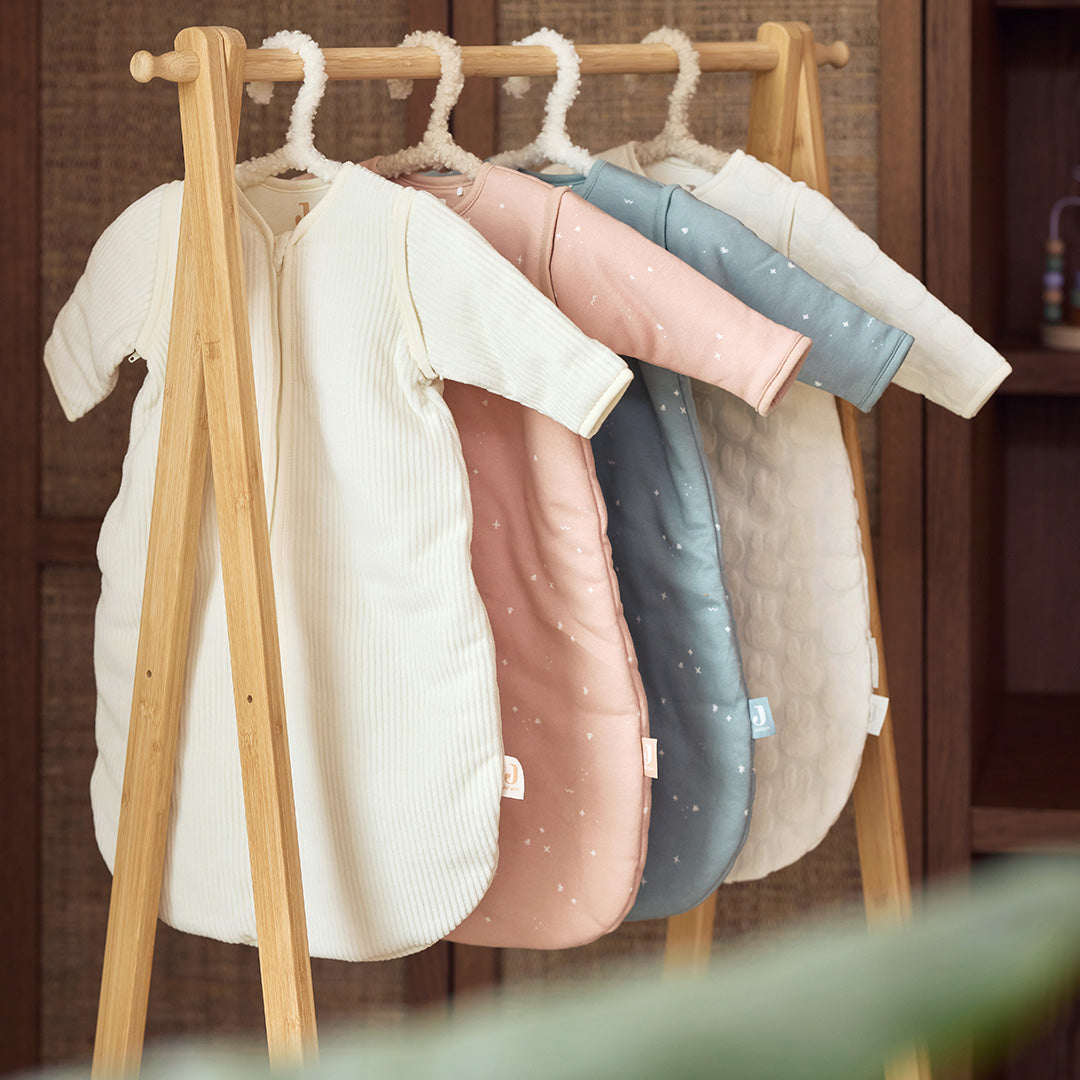 Jollein slaapzak met afritsbare mouw - Twinkling Sea Green