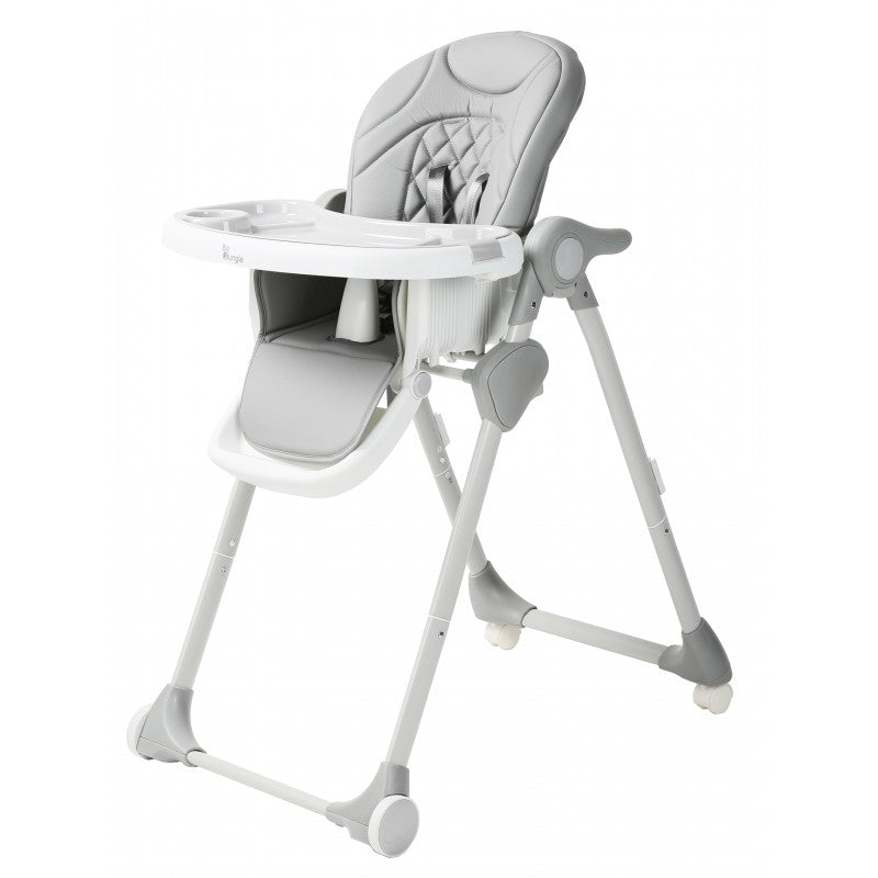 Bo Jungle dining chair - B-dinner chair wheely Blue/Pink/Grey