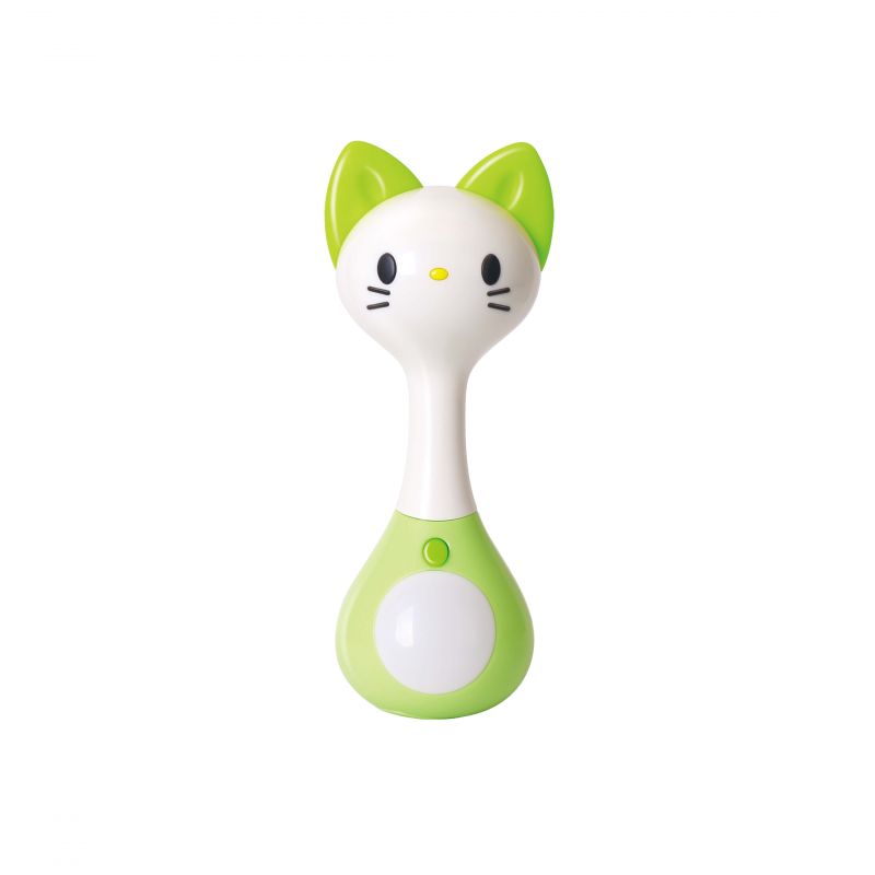 Bo Jungle muziekrammelaar - B-light & music rattle Giraffe/Cat