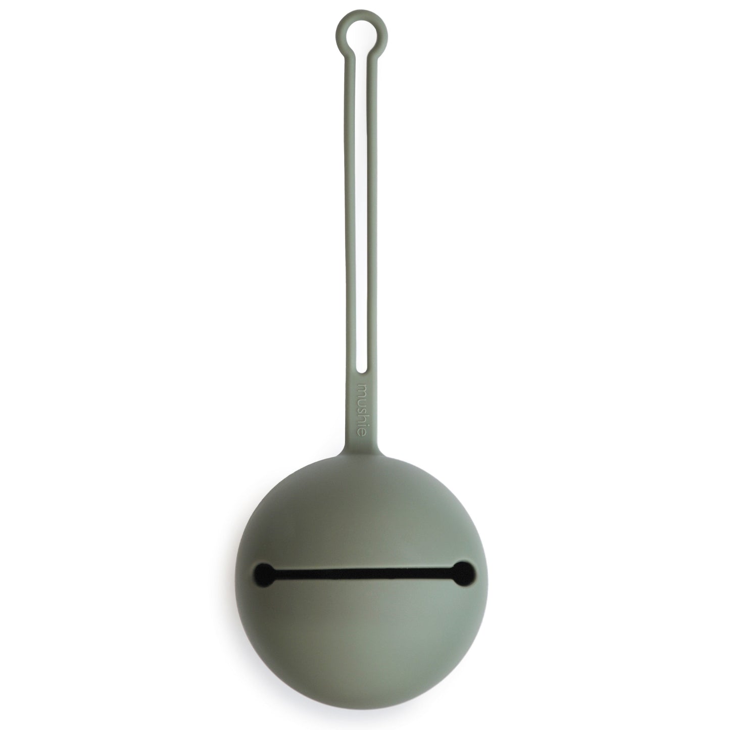 Mushie Pacifier Holder - Dried Thyme/Natural/Shifting Sand/Blush