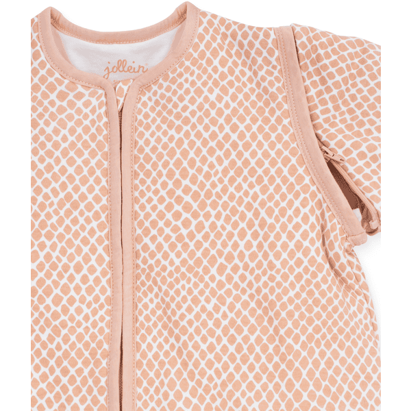 Jollein slaapzak met afritsbare mouw - Snake Pale Pink