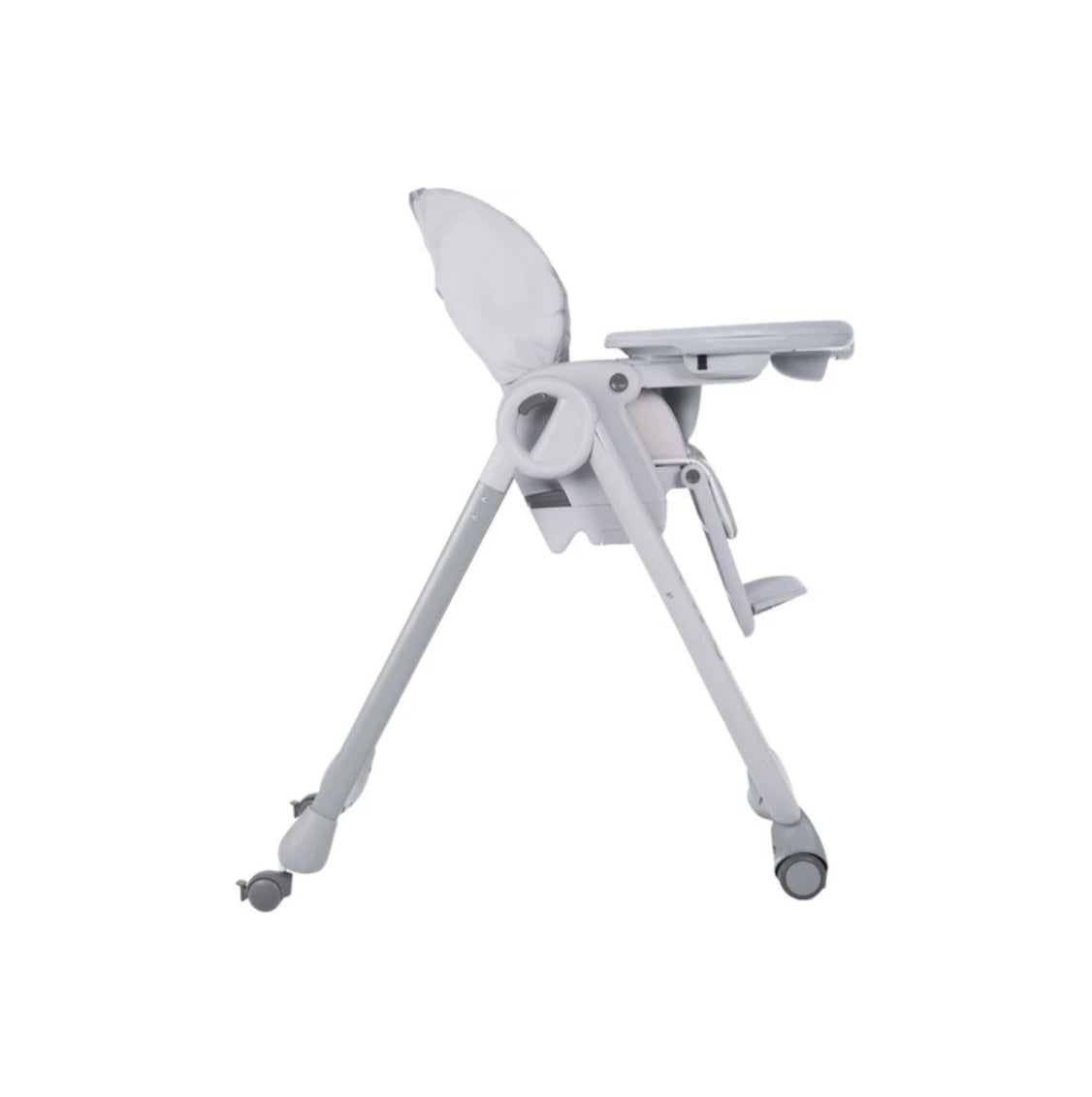 Chicco polly2start dining chair - Happy Silver