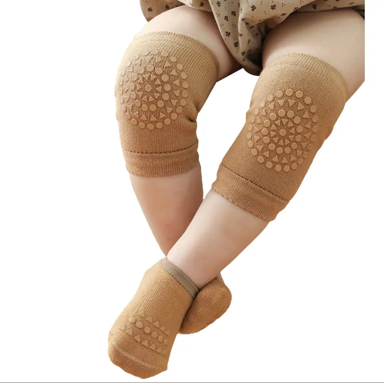 Babylou knee and sock protectors - Grey/Pink/Blue/Brown