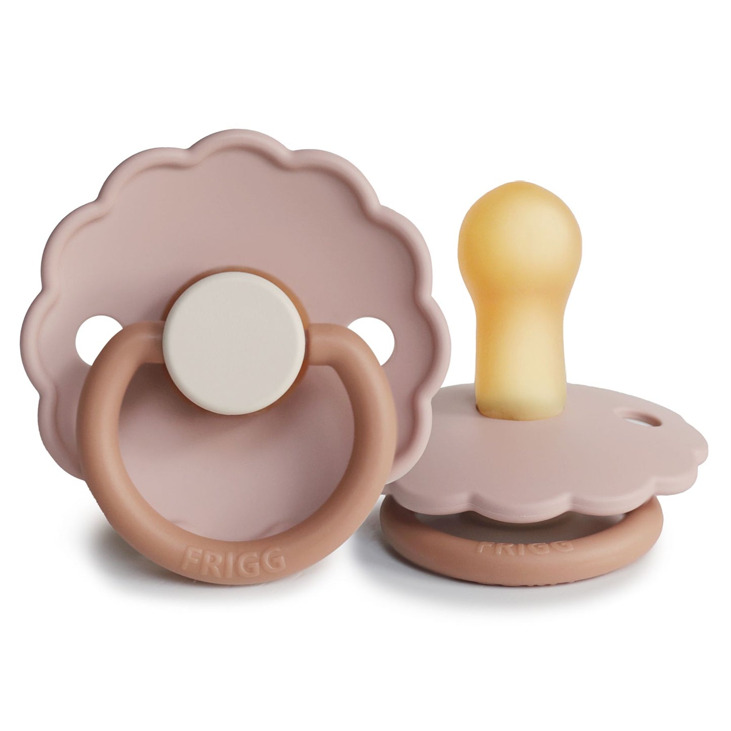 Frigg Daisy Bloom pacifier latex - Biscuit