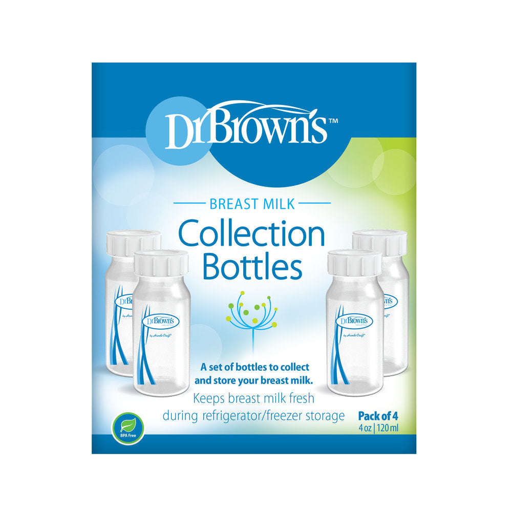 Dr. Brown's borstvoedingsbewaarflesjes - 4 ST