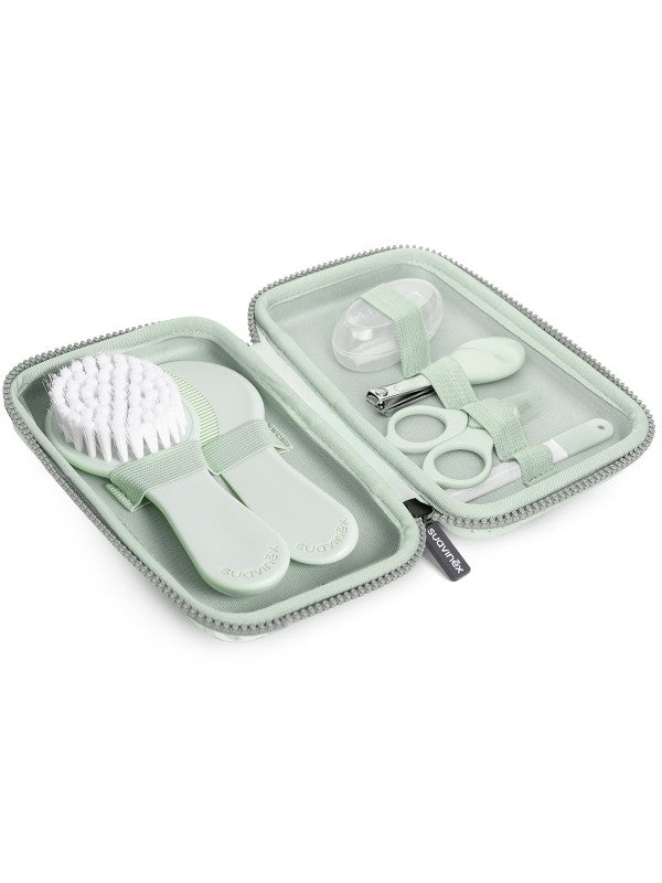 Suavinex 7-delig verzorgingsset - Mint/Beige/Pink
