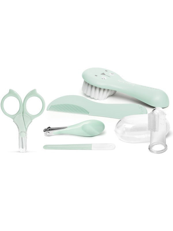 Suavinex 7-delig verzorgingsset - Mint/Beige/Pink