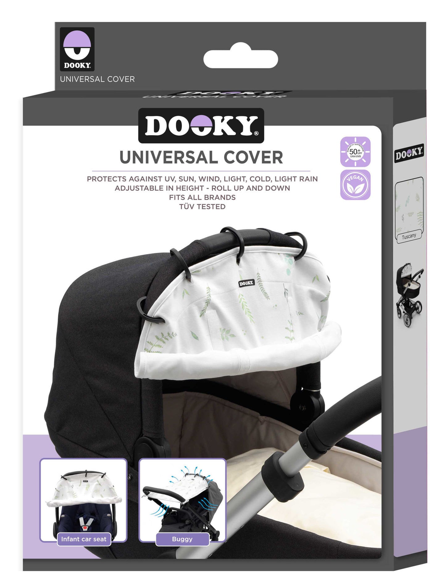Dooky universal cover - Tuscany/Black