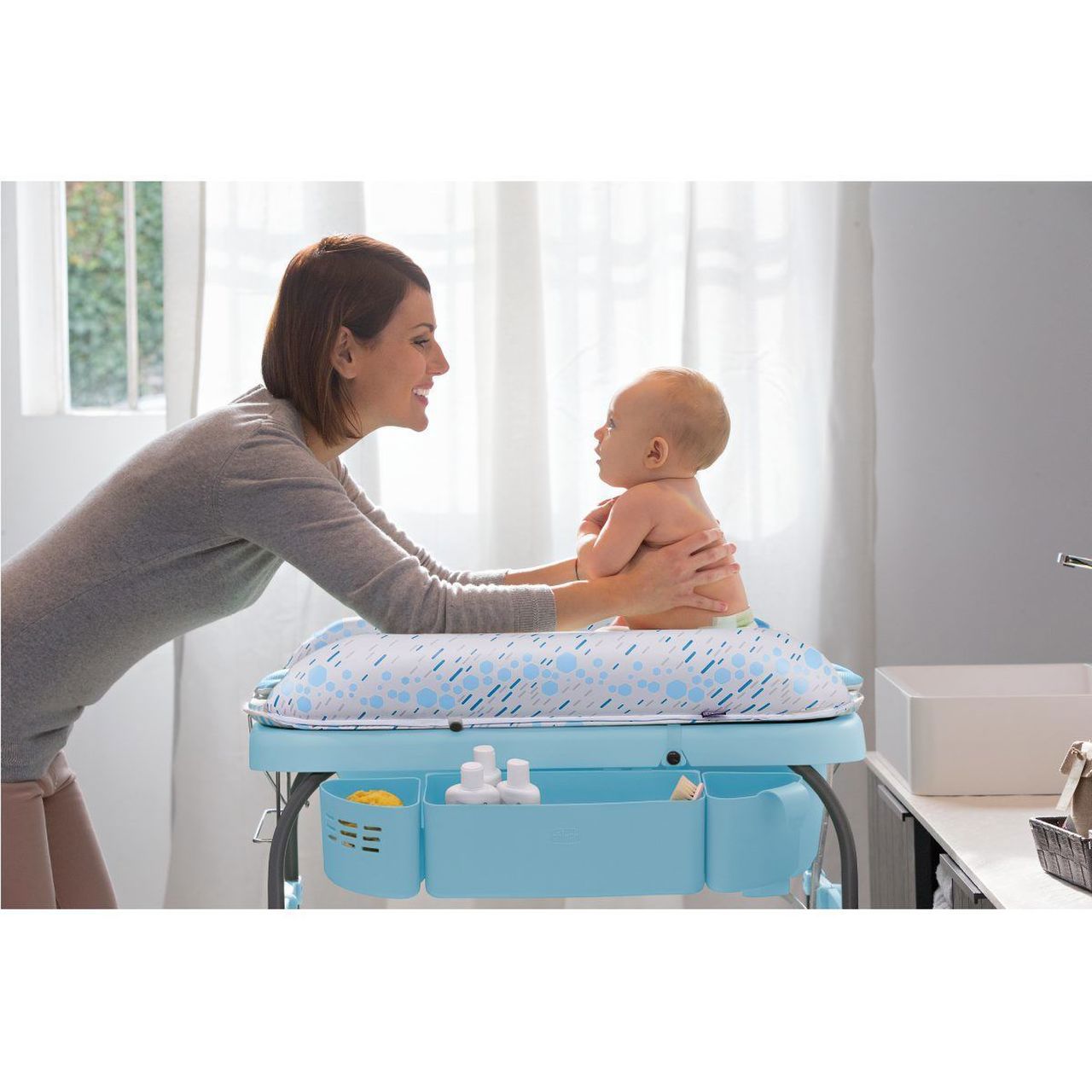 Chicco cuddle&bubble babybadje - Dots