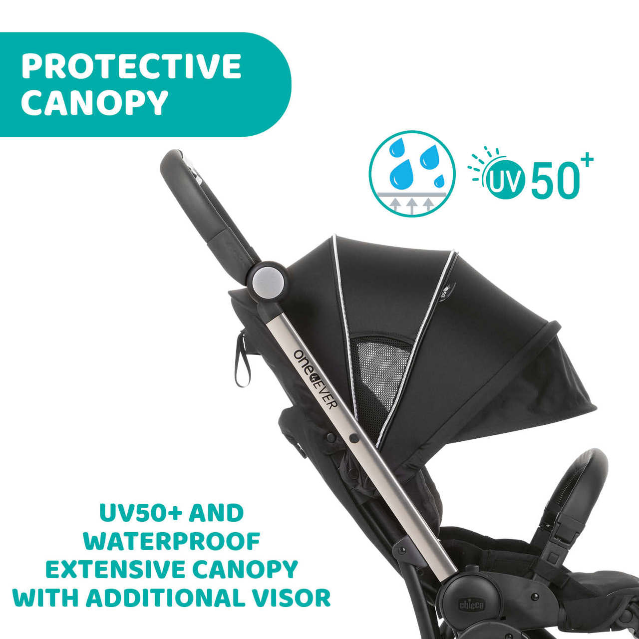 Chicco one4ever kinderwagen - Pirate Black