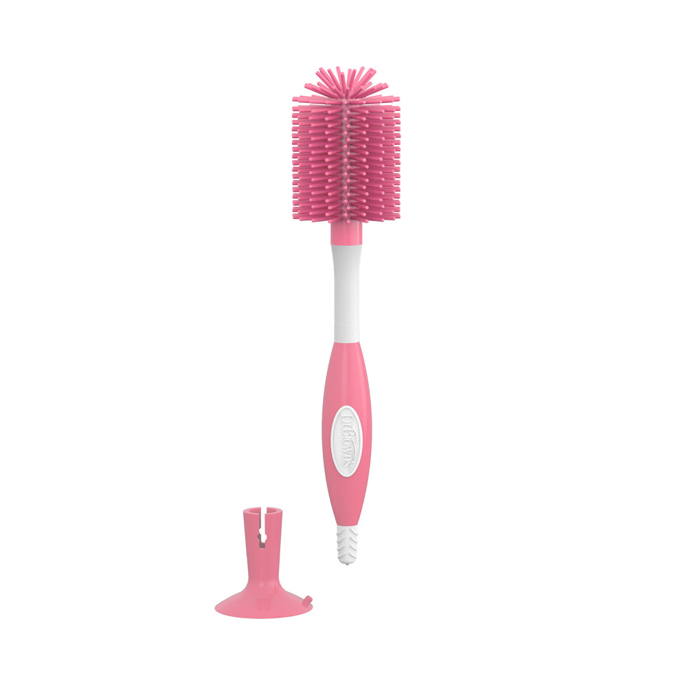 Dr. Brown's Silicone Bottle Brush - Blue/Pink