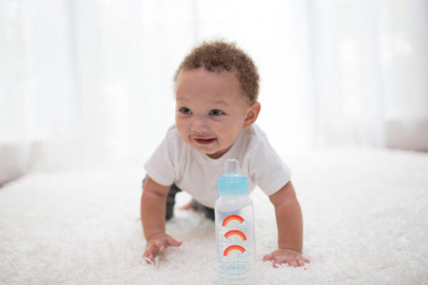 Dr. Brown's Options+ Standard Neck Bottle To Sippy Starter Kit - 250ml Blue