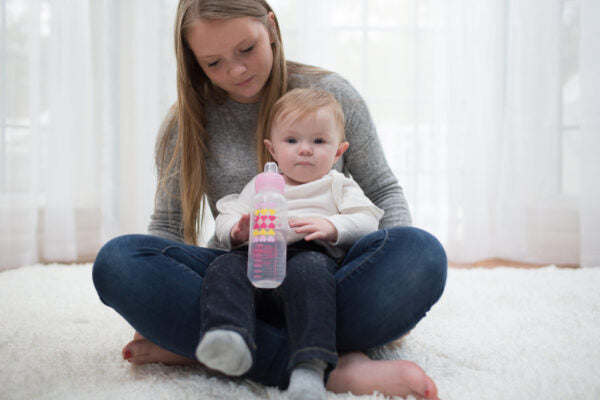 Dr. Brown’s Options+ standaard halsfles bottle to sippy starterkit - 250ml Roze