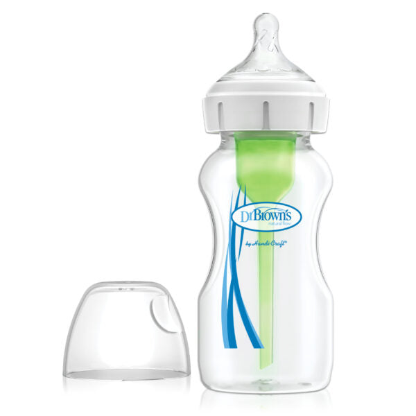 Dr. Brown’s Options+ anti-koliek brede halsfles - 270ml