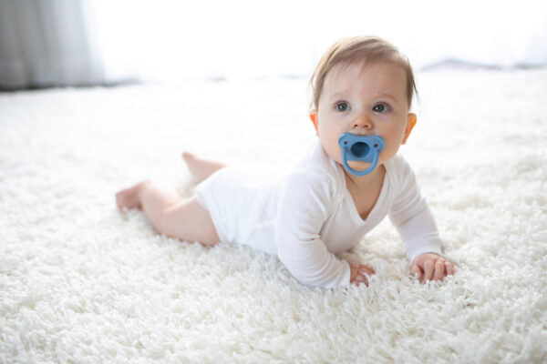 Dr. Brown's happypaci pacifier silicone - Blue & green