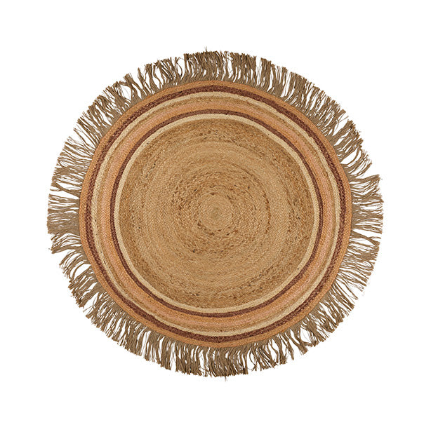 Tapis Petit rug - Jute Tess Rust