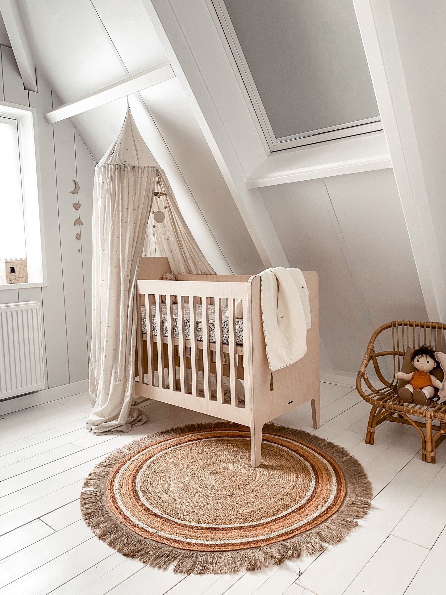 Tapis Petit rug - Jute Tess Rust