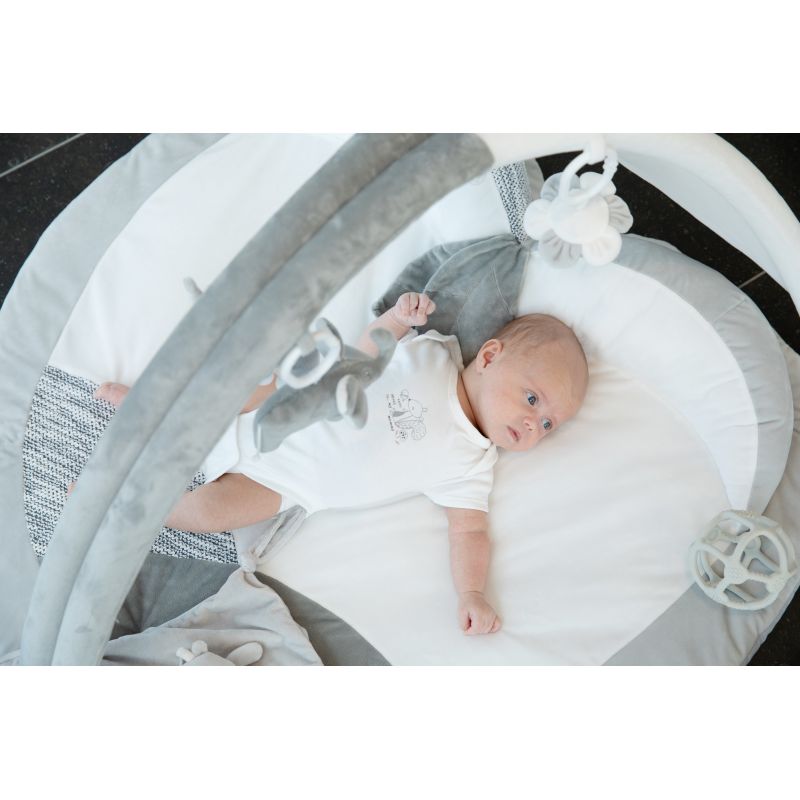 Bo Jungle baby gym - B-play Gym Apple Grey