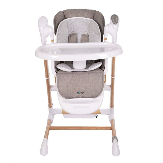 Bo Jungle 2-in-1 kinderstoel - B-swinging High Chair Pure White