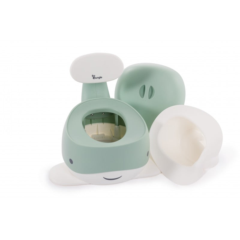 Bo Jungle potty - Whale Potty Pastel Pink/Pastel Blue