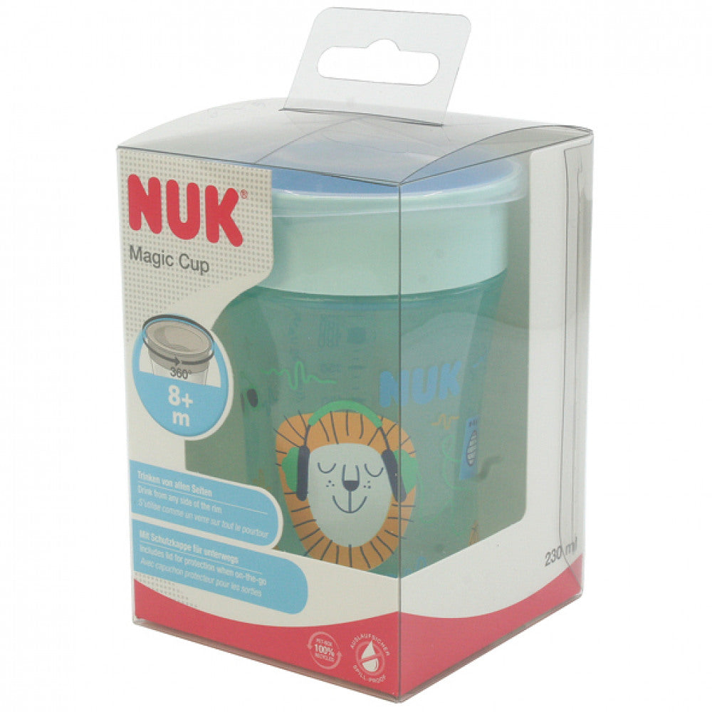 Nuk magic cup drinking cup 250ml - Blue/Light Blue/Red
