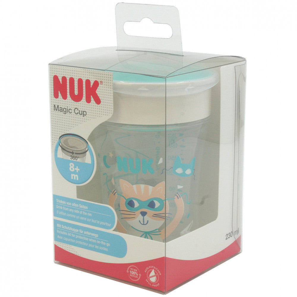Nuk magic cup drinking cup 250ml - Blue/Light Blue/Red
