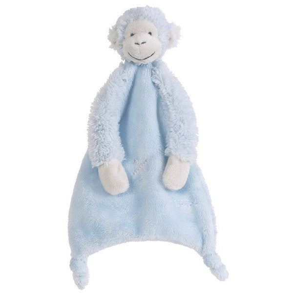 Happy Horse cuddle cloth - Monkey Mickey Blue